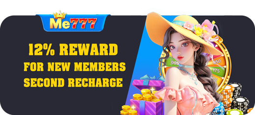 ME777 online casino - 3TH GIFT FOR ME777 NEW MEMBER